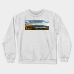 Nimez Lagoon at golden hour Crewneck Sweatshirt